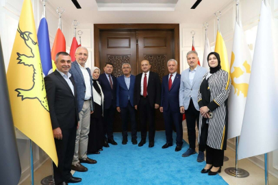 Başkan Güdere AK Parti heyetinden anlamlı ziyaret
