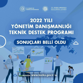 Yönetim Danışmanlığı Teknik Destek Programı sonuçları belli oldu