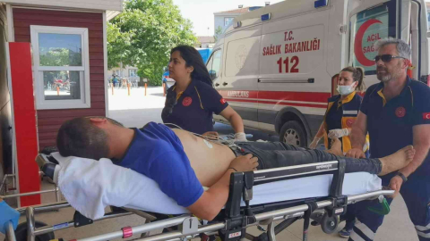 Elektrik Akımına Kapılan İşçi Yaralandı