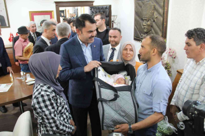 Bakan Kurum: En güzel mutluluk, sizleri gülen yüzlerle görmektir