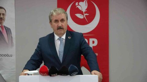 Uşak BBP İl Başkanlığı binası Mustafa Destici katılımıyla açıldı