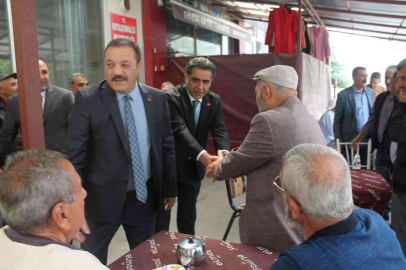 Başkan Karataşın ziyaretleri sürüyor