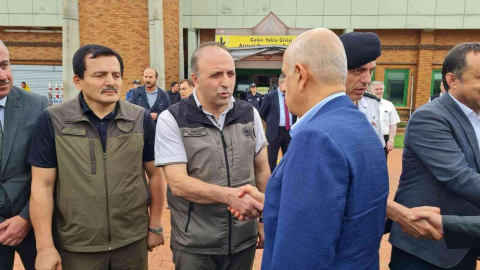 Tarım ve Orman Bakanı Vahit Kirişçi Zonguldakta