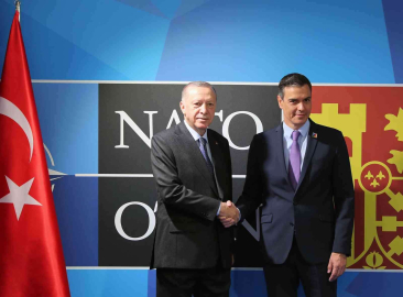 Cumhurbaşkanı Erdoğan, İspanya Başbakanı Sanchez görüştü
