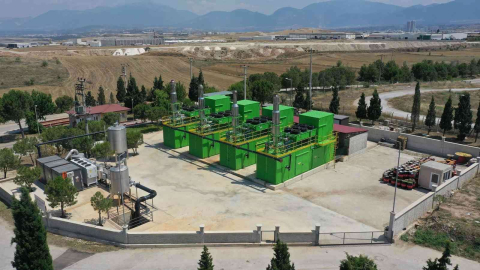 Denizlinin çöpleri 15 bin haneyi aydınlatıyor
