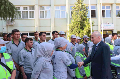 Denizli Büyükşehir ailesi Kurban Bayramı öncesi bayramlaştı