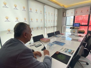 Ahlatcı, İl başkanları toplantısına katıldı