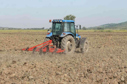 Manyasta ikinci ürün ekimleri başladı