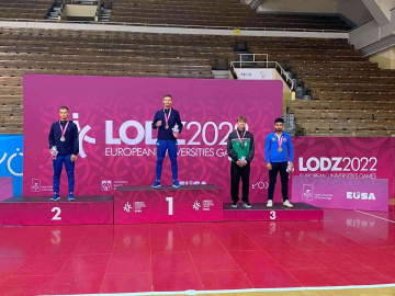Avrupa Üniversiteler Spor Oyunlarına Buü Damgası