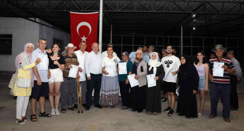 Menteşe Akçaovada 20 yıllık imar sorunu çözüldü