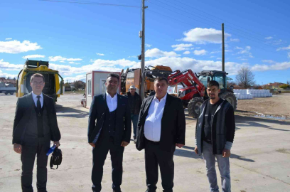 BEBKAdan Beylikova S.S Tarımsal Kalkınma Kooperatifine hibe makine