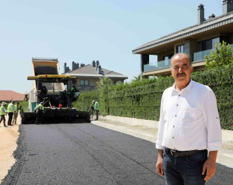 Mudanya Belediyesi Yolları Yenilemeye Devam Ediyor