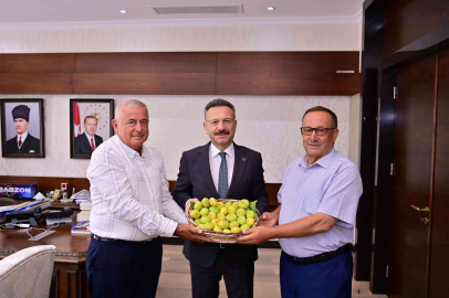 Aydın Ticaret Borsası,  Vali Aksoya Aydın inciri takdim etti