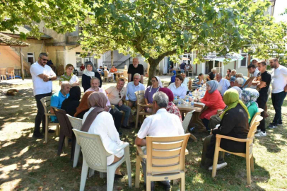 AK Parti heyeti Akçakocada vatandaşı dinledi
