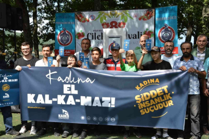 Jandarmadan Festivalde Kadına Şiddete Hayır Farkındalığı