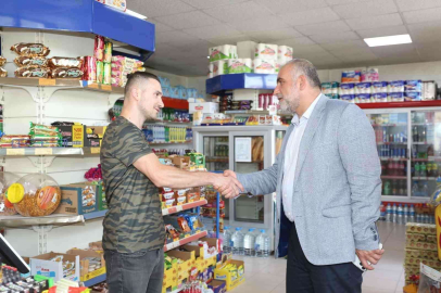 Başkan Sandıkçı: “Esnafımızın her zaman yanındayız”