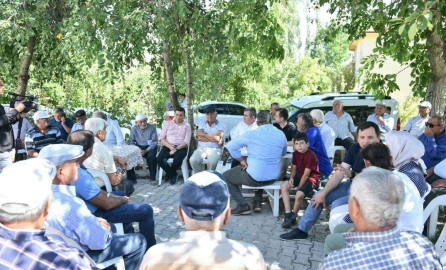 Tütüncü, Kepezli hemşehrileriyle Korkutelide  bir araya geldi