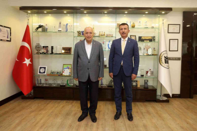 Başkan Yaşar, Başkan Balcıyı ağırladı