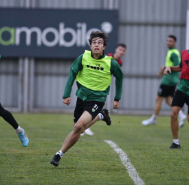 Bursasporlu Futbolcular Yoğun Mesai Yapıyor