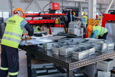 Akkuyu NGSde hava kanalları üretimine başlandı