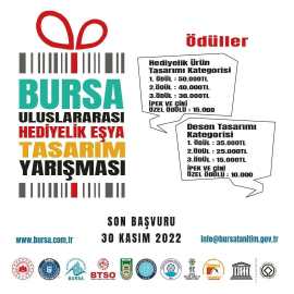 Hediyelik Yarışmasında Son Başvuru 30 Kasım