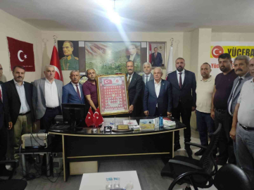 Batmanda şehit yakınlarından Osmanağaoğluna anlamlı hediye