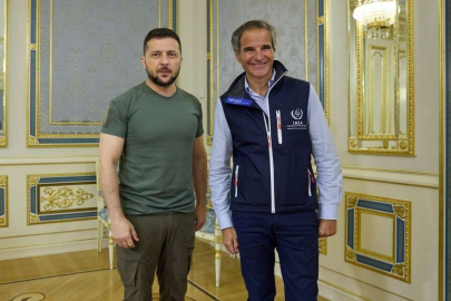 Zelenskiy, Uluslararası Atom Enerjisi Ajansı heyeti ile görüştü