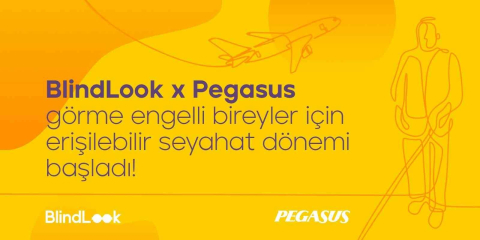Pegasustan görme engelli bireyler için kapsayıcı ve engelsiz online deneyim