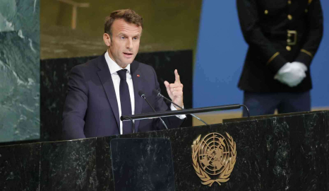 Macron, Rusyanın Ukraynayı işgalini “emperyalizme” dönüş olarak nitelendirdi