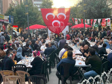 MHP Çankaya İlçe Başkanlığı tam kadro sahada