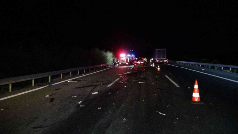 (Özel) Kadran 202 Kilometreyi Gördü...feci Kazada Hayatını Kaybetti