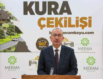 Bizim Meram Köyü Dağa Evlerinde kuralar çekildi