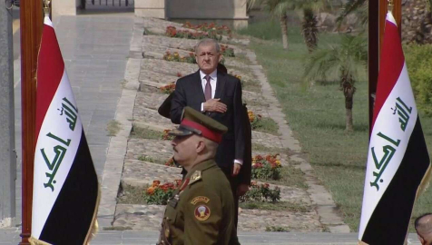 Irakın yeni Cumhurbaşkanı Reşit görevine resmen başladı