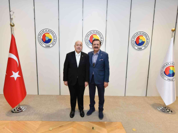 Çarşamba Ticaret Borsasından Hisarcıklıoğluna ziyaret