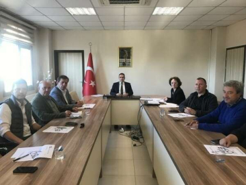 Burhaniyede OSB Müteşebbis Heyeti toplantısı