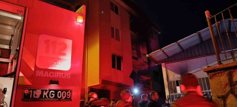 Bursada Yangın Faciası 8İ Çocuk 9 Kişi Hayatını Kaybetti