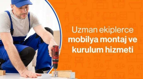 Trendyoldan mobilya alışverişlerine montaj hizmeti kolaylığı