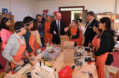 Kaymakam Tortop: Sanat ve Tasarım Atölyesi çocuklarımıza yeni ufuklar kazandıracak”