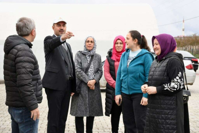 Termede alternatif tarıma destek
