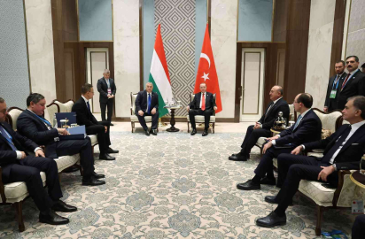 Cumhurbaşkanı Erdoğan, Macaristan Başbakanı Orbanı kabul etti