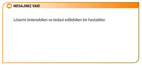 Lösemi Farkındalığı İçin Turuncu Fatura