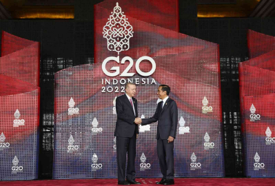 Cumhurbaşkanı Recep Tayyip Erdoğan, Endonezyanın Bali Adasında toplanan G20 Liderler Zirvesine katıldı