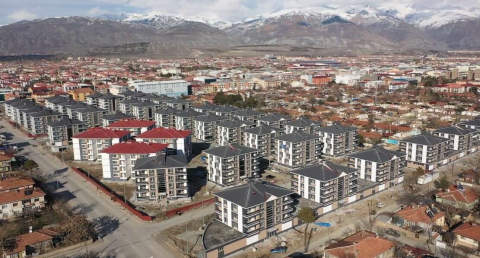 Erzincanda 2022 Ekim ayında 406 konut satıldı