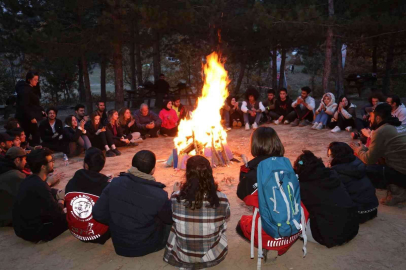 Öğrenciler Gürsu Adrenalin Parkta Stres Attı