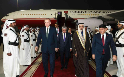 Cumhurbaşkanı Erdoğan Katarda