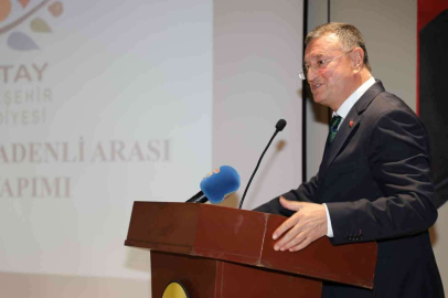 Hatayın yeni sebze ve meyve halinin tanıtım toplantısı yapıldı