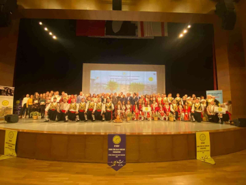 İnegöl Belediyesi Halk Dansları Topluluğu Kıbrısı Salladı