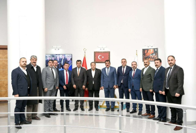 Fendoğlu ve MHP il yönetiminden Gürkana ziyaret