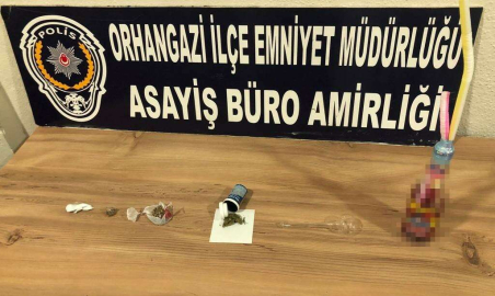 Orhangazide Son Bir Yılda 322 Uyuşturucu Operasyonu Yapıldı