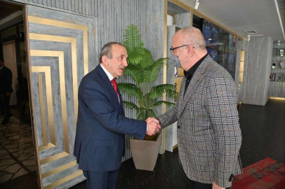 Başkan Ergünden Manisa TSO Başkanı Yılmaza tebrik